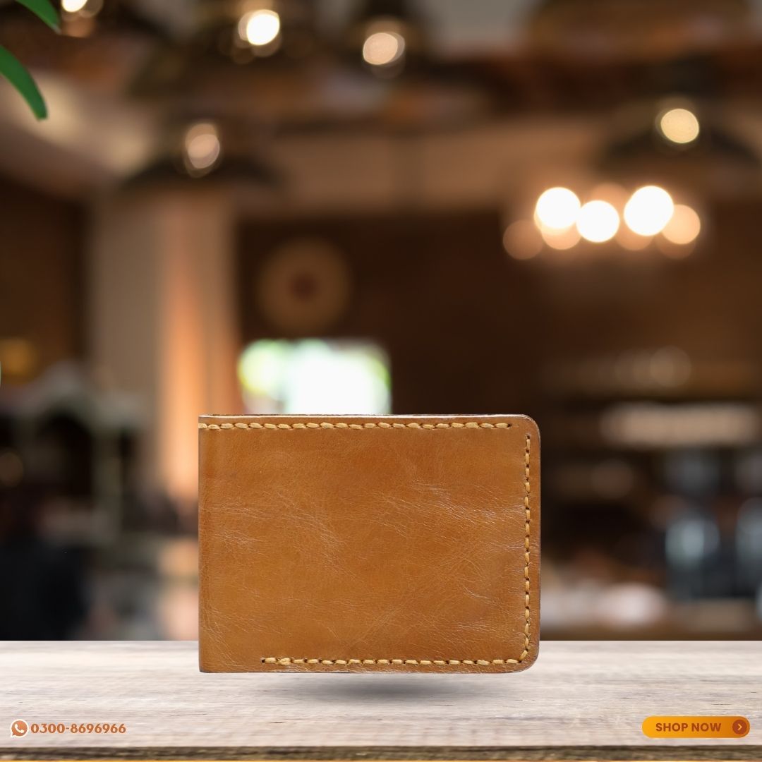 Leather Wallet (Full Options) Tan