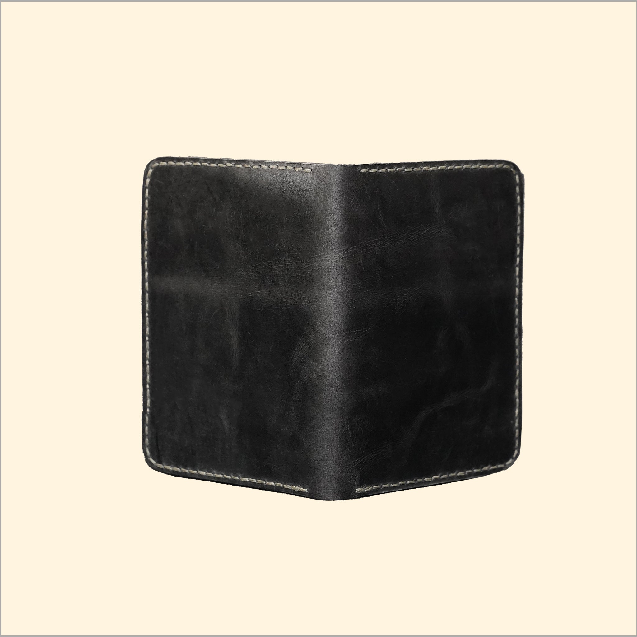 Handcrafted Passport Holder (Black)