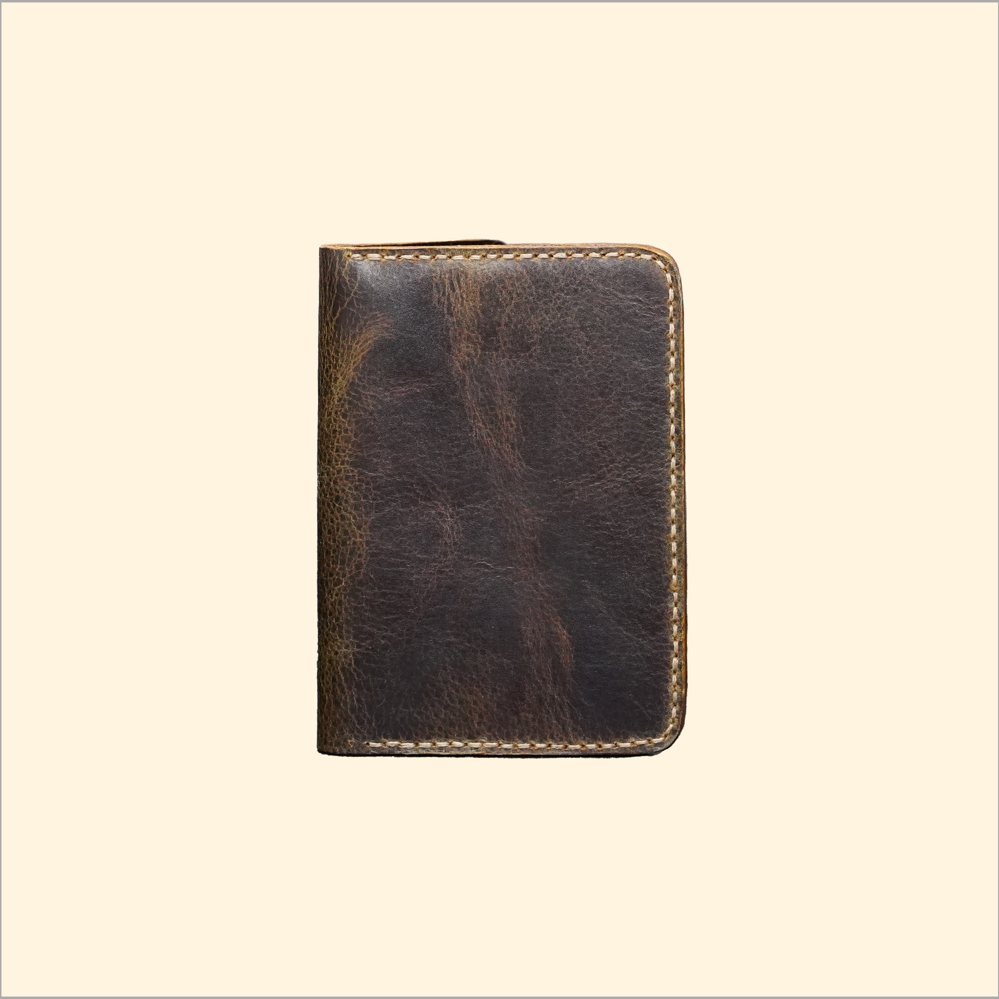 Handcrafted Passport Holder (Dual Tone)