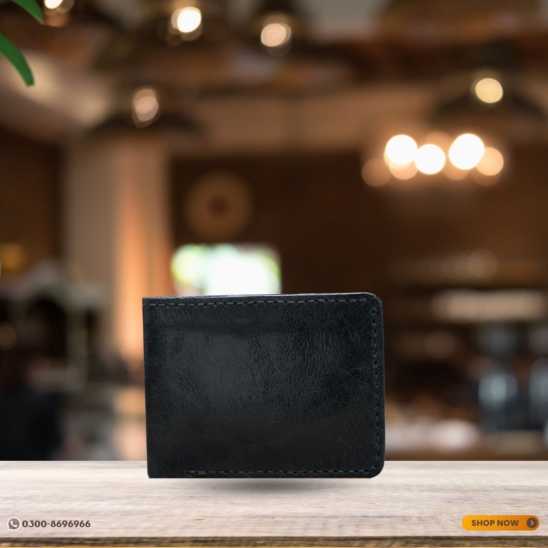 Leather Wallet (Full options) (Two colors)