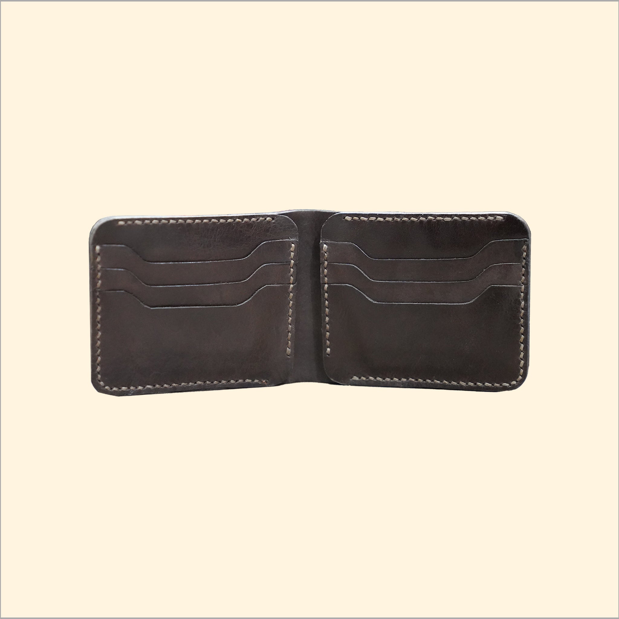 Leather Wallet (Full options) Black
