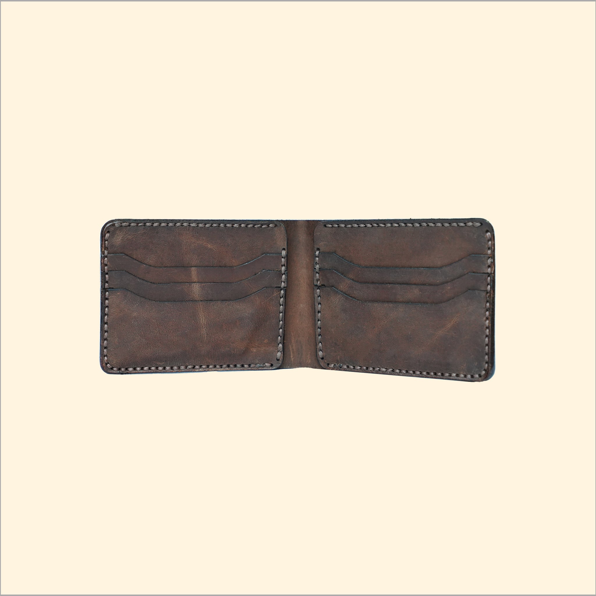 Leather Wallet (Full Options) Multi-Tone